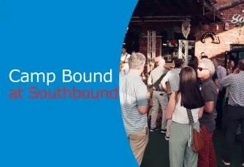 Camp Bound at Southbound - 2026 Web Event Graphic