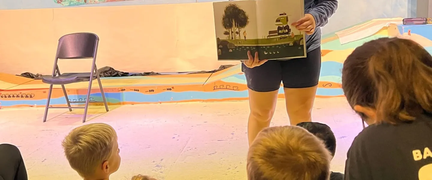 Live Story Time for kids at Morrison Y.