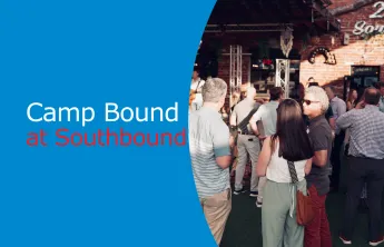 Camp Bound at Southbound - 2026 Web Event Graphic