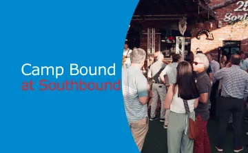 Camp Bound at Southbound - 2026 Web Event Graphic